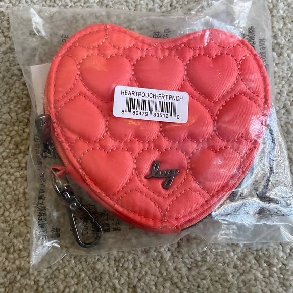 lug Handbags - Lug Heart Pouch  NWT Fruit Punch